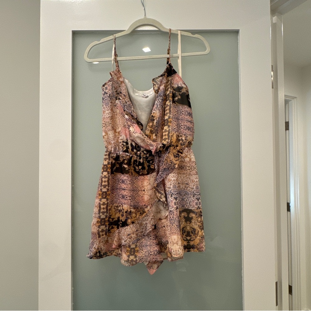 Bcbgeneration Multicolor Patterned Romper - image 5